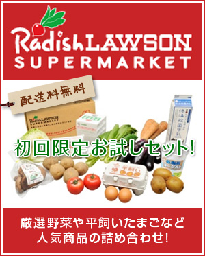 初回限定お試しセット!　厳選野菜や平飼いたまごなど人気商品の詰め合わせ!