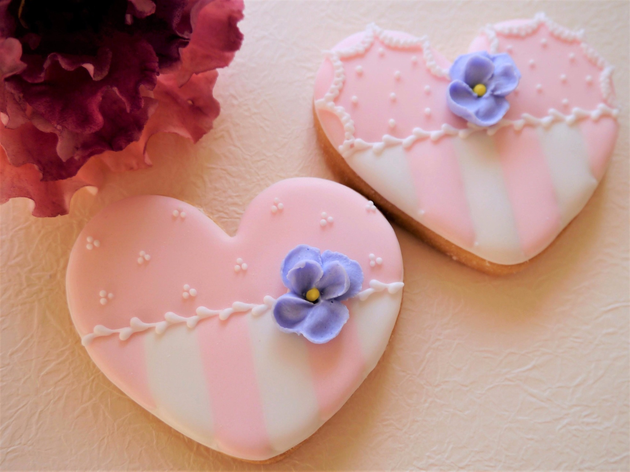 バレンタインアイシングクッキー 開催 Sweet Art 英国シュガークラフト教室 東京都杉並区 の年10月レッスン情報 料理教室検索サイト クスパ