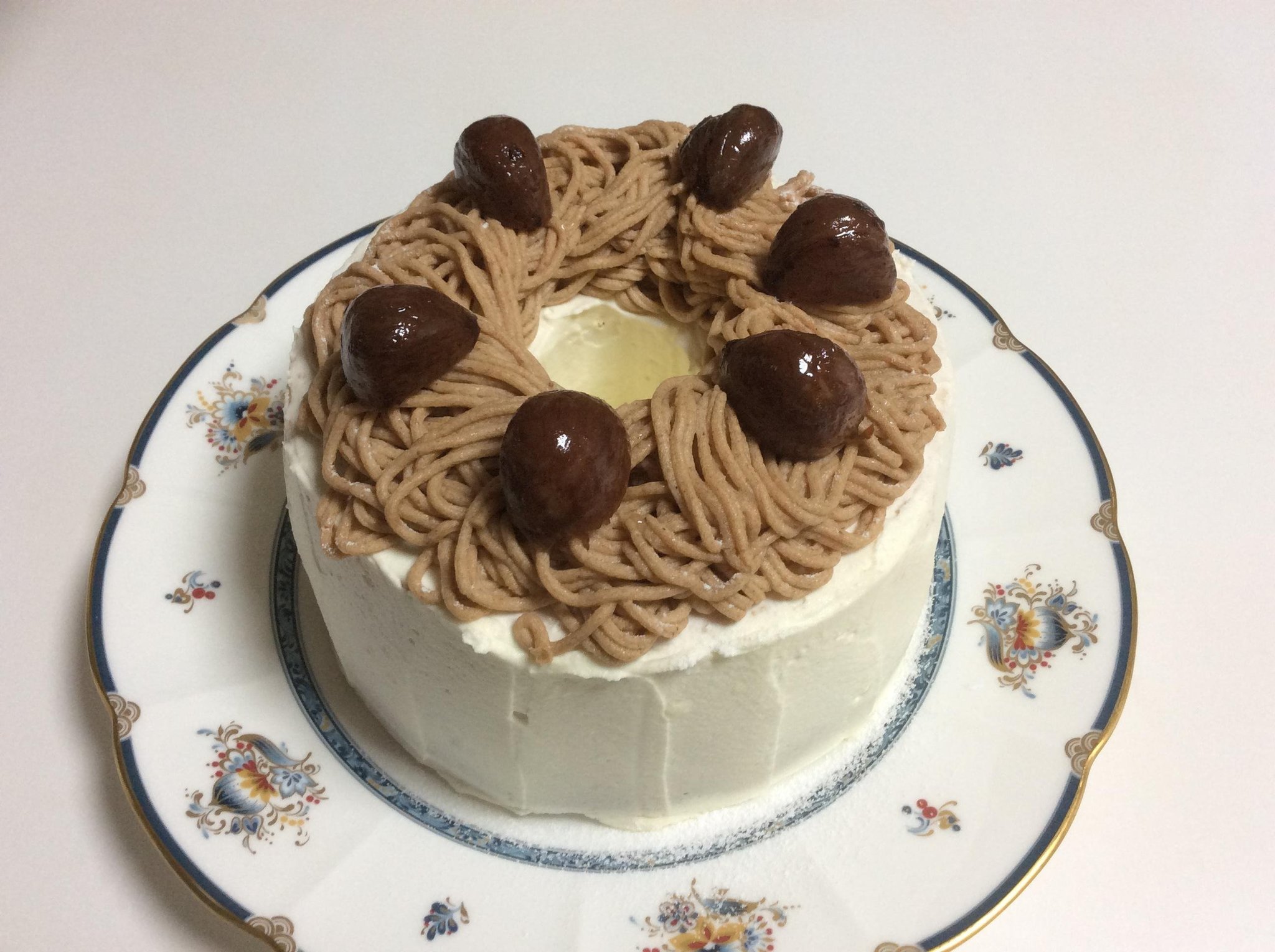 ケーキレッスン モンブランシフォンケーキ 18年2月14日 開催 天然酵母パンとお菓子の教室 奥ちゃんの手作り工房 兵庫県神戸市西区 の18年2月レッスン情報 料理教室検索サイト クスパ