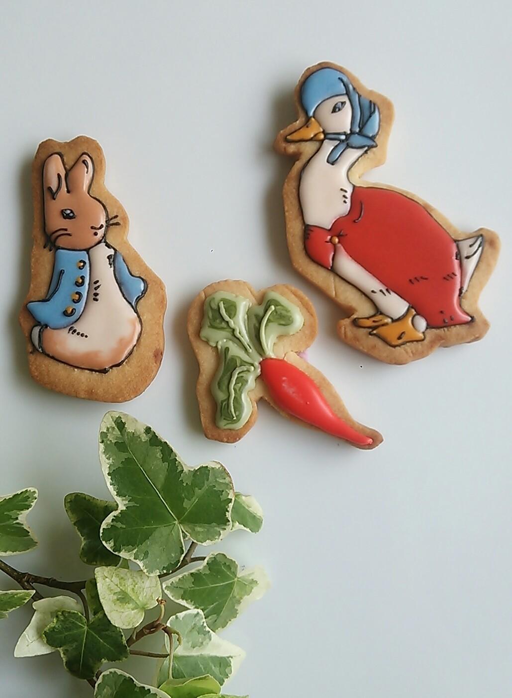 ピーターラビットアイシングクッキーレッスン 開催 おうちパン アイシングクッキー教室 Fleurir Pan 東京都町田市 の21年1月レッスン情報 料理教室検索サイト クスパ