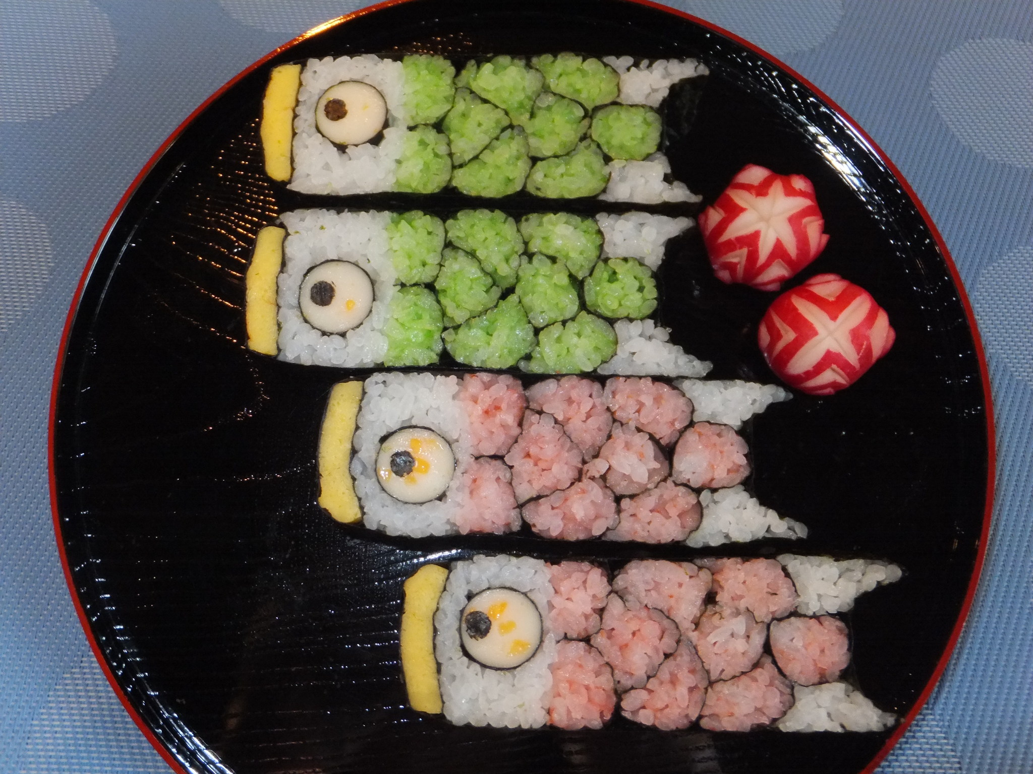 子供の日飾り巻き寿司１デイ講座 Jeujia有松 開催 城殿ミキ飾り巻き寿司 アイシングクッキー教室 愛知県大府市 の21年5月レッスン情報 料理教室検索サイト クスパ
