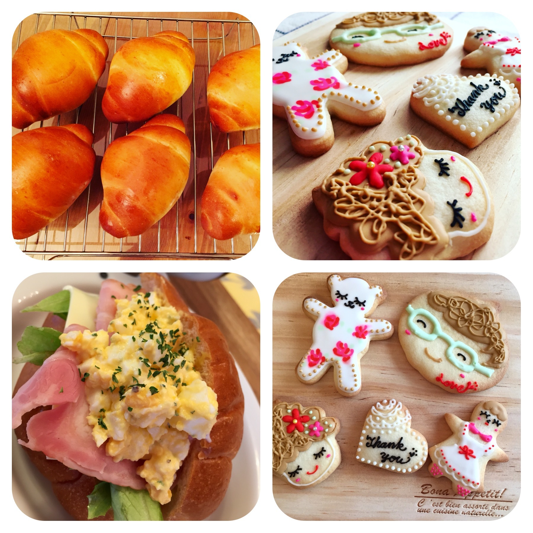 5月ロールパン教室 アイシングクッキー 母の日 父の日 開催 お菓子とパンの教室 Le Sablon By Ryoko 京都府京都市西京区 の21年2月レッスン情報 料理教室検索サイト クスパ
