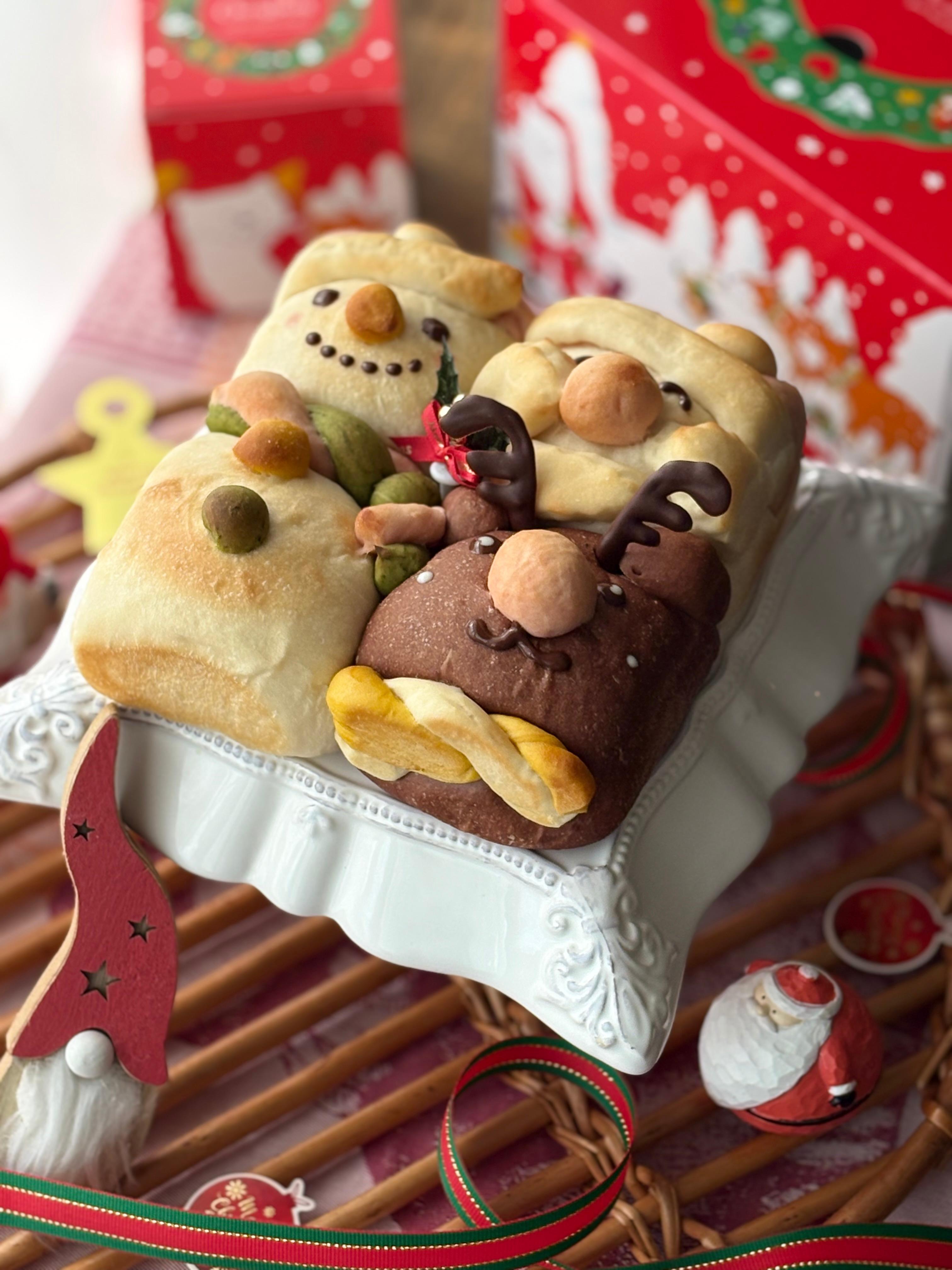 【健康＆ご多幸祈願】サンタパンダちゃん♡リボンレイXmasリース☆ギフトボックス 健康＆ご多幸祈願】サンタパンダちゃん♡リボンレイXmasリース☆ギフト