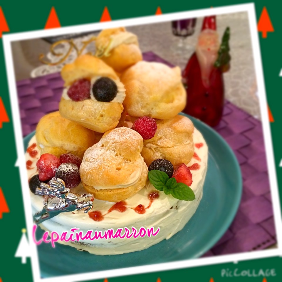 盛りだくさんのクリスマスケーキ 開催 ラパンマロン 福岡県久留米市 の21年3月レッスン情報 料理教室検索サイト クスパ
