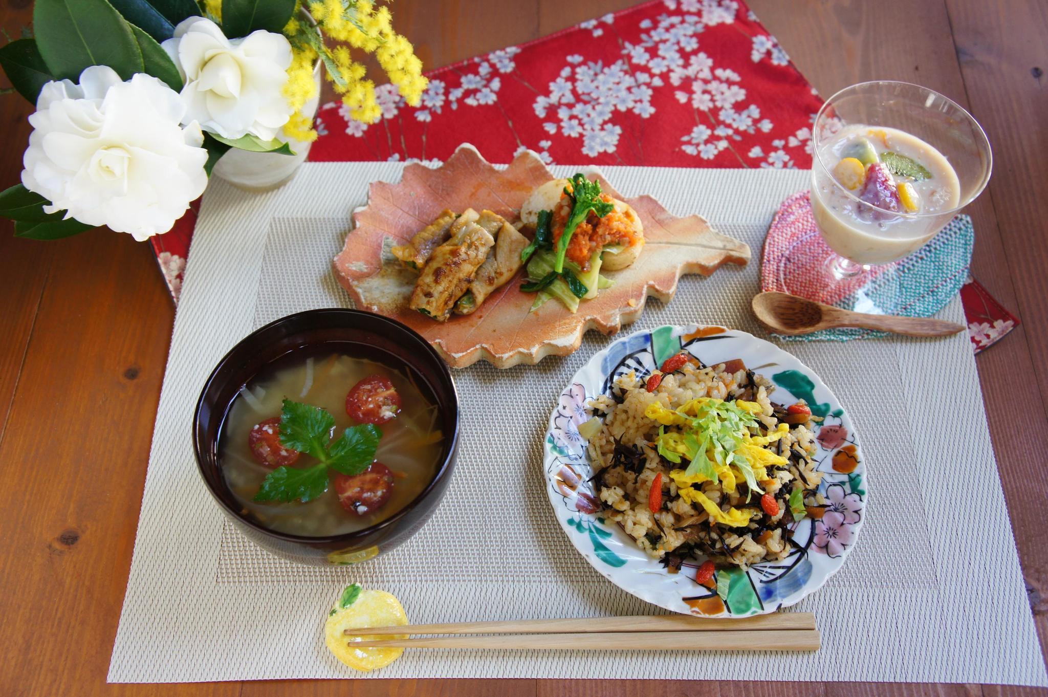 家庭の薬膳料理の会・４月