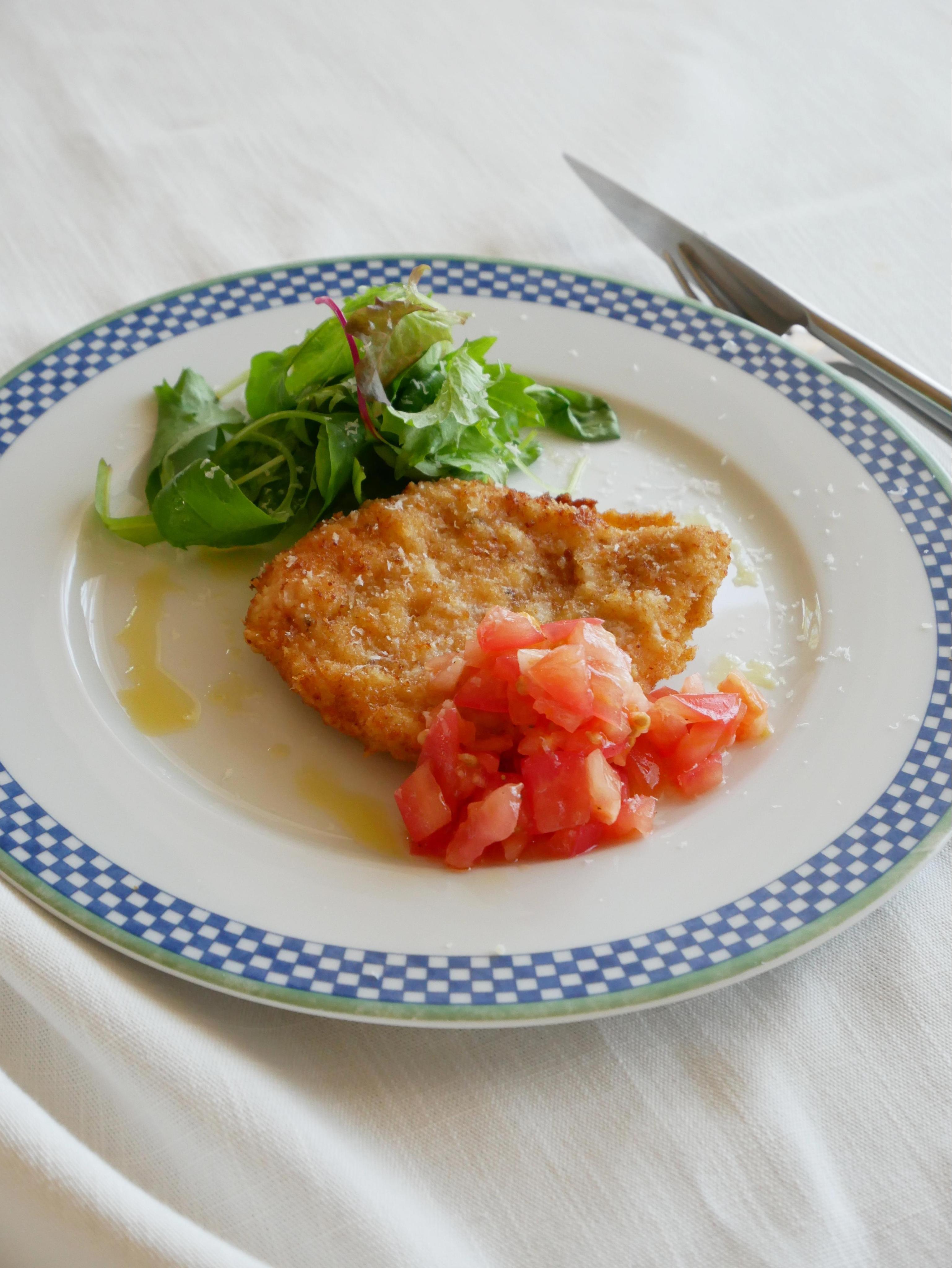 10月対面レッスン チキンカツレツミラノ風 2020年10月24日 開催 Akashi Yasashii Cooking Salon 兵庫県明石市 の2020年10月レッスン情報 料理教室検索サイト クスパ