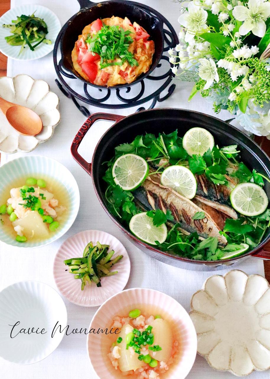 夏のおもてなし和食 料理人の ズボラおしゃれ料理 ７月 21年7月18日 開催 Lavie Monamie ラヴィ モナミ 千葉県習志野市 の21年7月レッスン情報 料理教室検索サイト クスパ