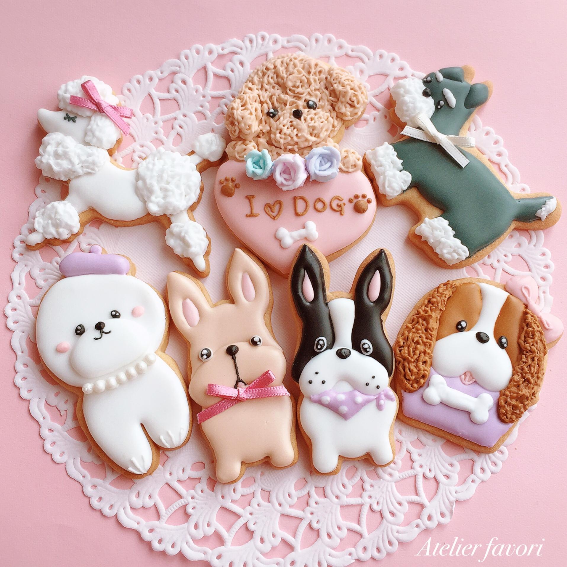 初心者もok わんこシリーズアイシングクッキーレッスン 年3月12日 開催 川越市アイシングクッキー教室 Atelier Favori 埼玉県川越市 の年3月レッスン情報 料理教室検索サイト クスパ