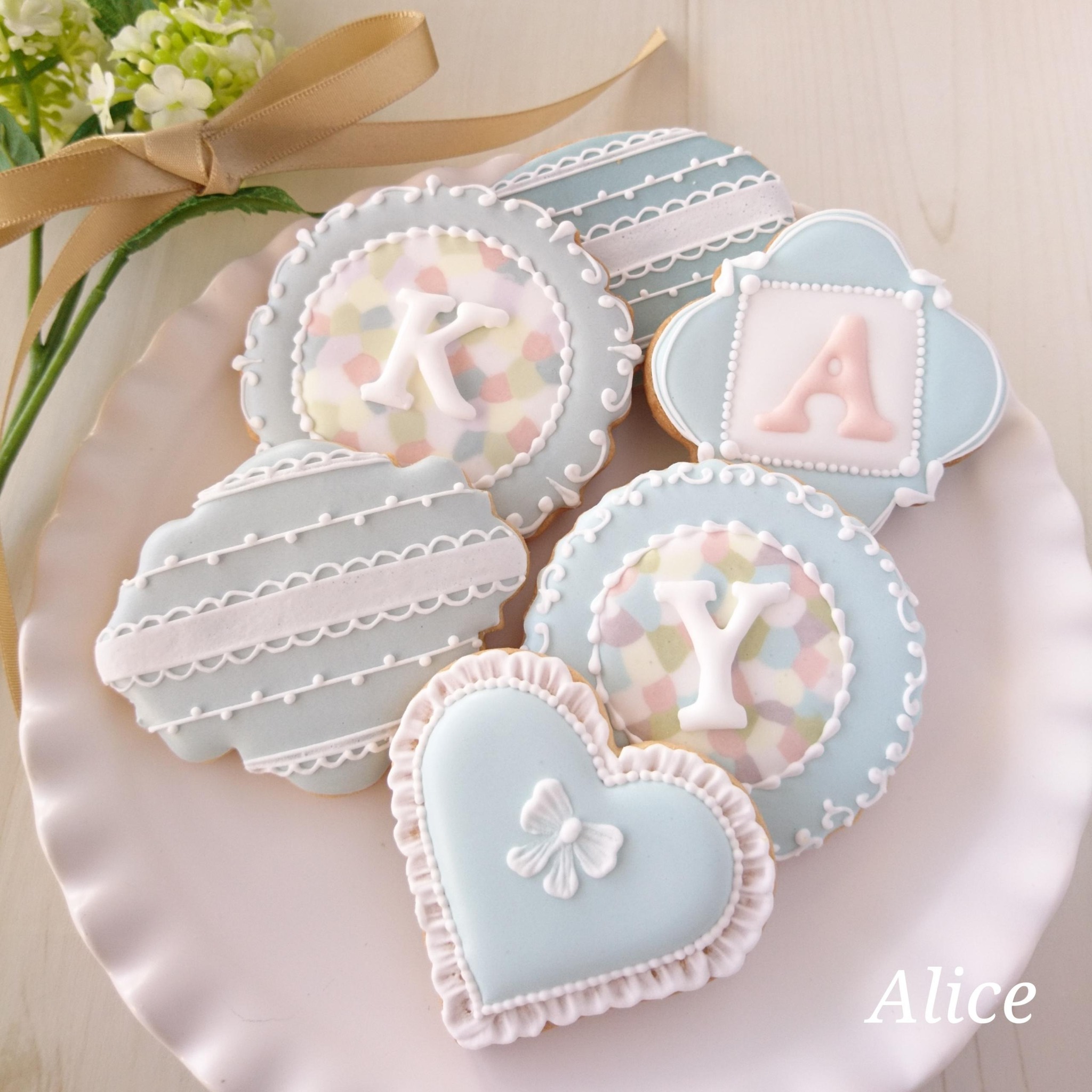 アイシングクッキー ビギナーコースレッスン 19年1月15日 開催 西宮 アイシングクッキー教室 Alice アリーチェ 西宮市樋之池町 の19年1月レッスン情報 料理教室検索サイト クスパ