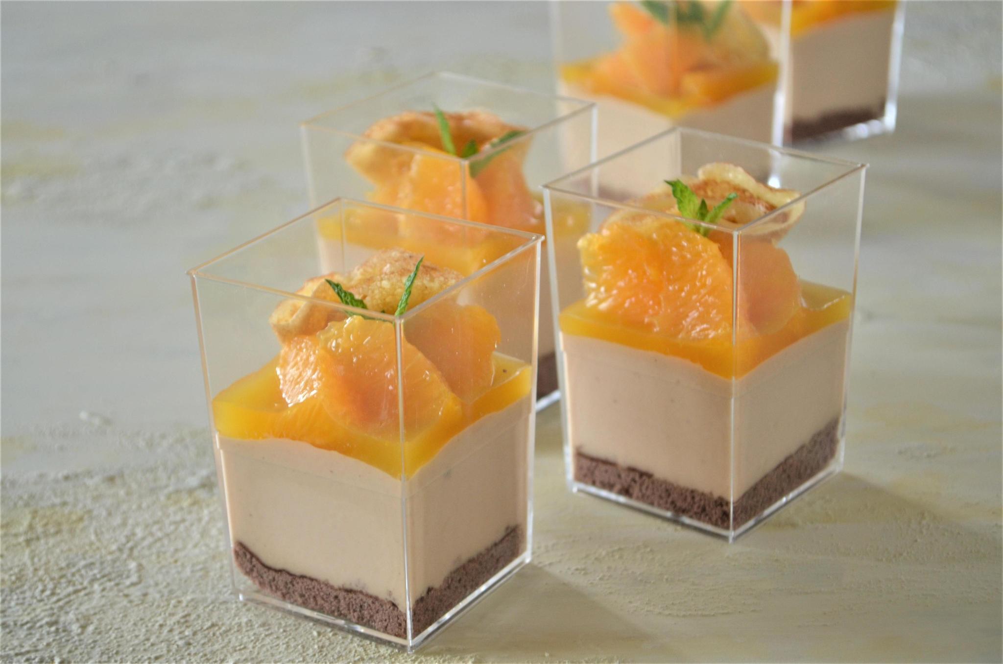 紅茶のパンナコッタ オレンジソース クレープ添え 開催 パンお菓子教室 Cuisine Farine 神奈川県横浜市港南区 の21年4月レッスン情報 料理教室検索サイト クスパ