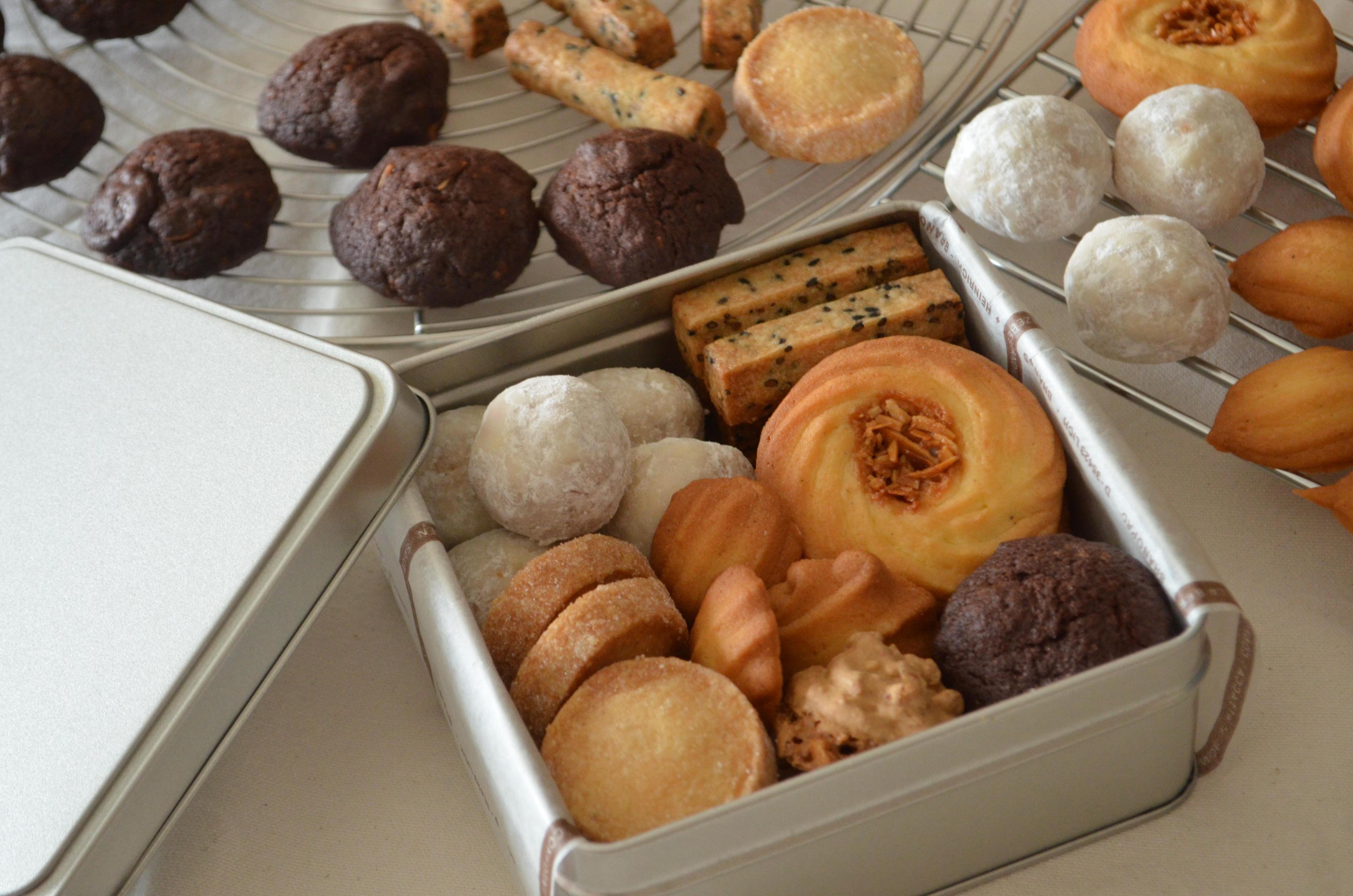 『7種類のこだわりクッキーを缶に詰めて！ 手作りクッキー缶』開催 パンお菓子教室 cuisine farine（神奈川県横浜市港南区）の