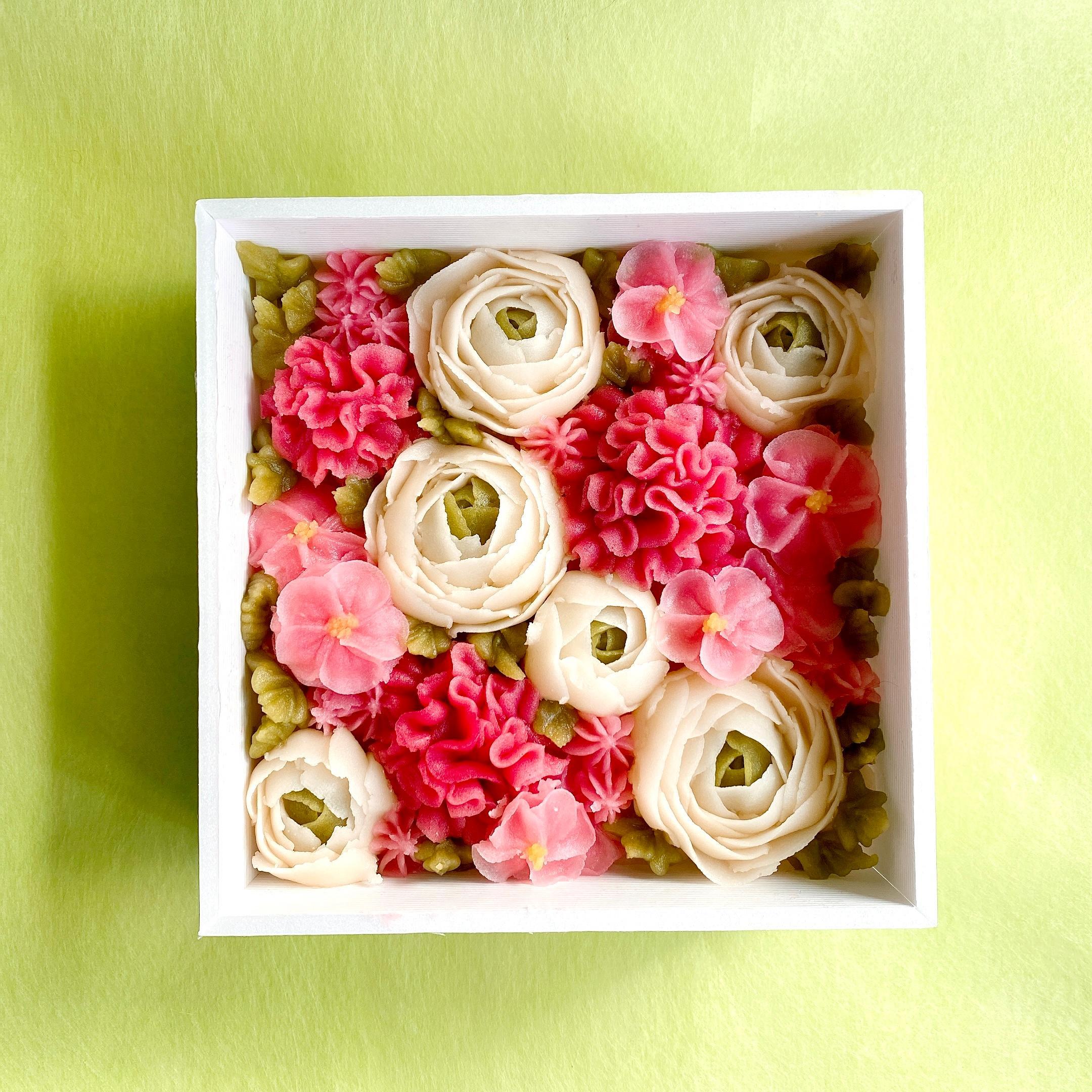 春のフラワーおはぎboxレッスン 21年3月6日 開催 The Suyari Table 東京都品川区 の21年3月レッスン情報 料理教室検索サイト クスパ