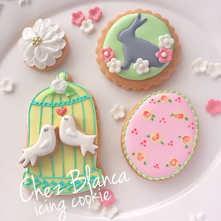 イースターアイシングクッキーレッスン 開催 アイシングクッキー教室chez Blanca シェブランカ 東京都港区 の21年4月レッスン情報 料理教室検索サイト クスパ