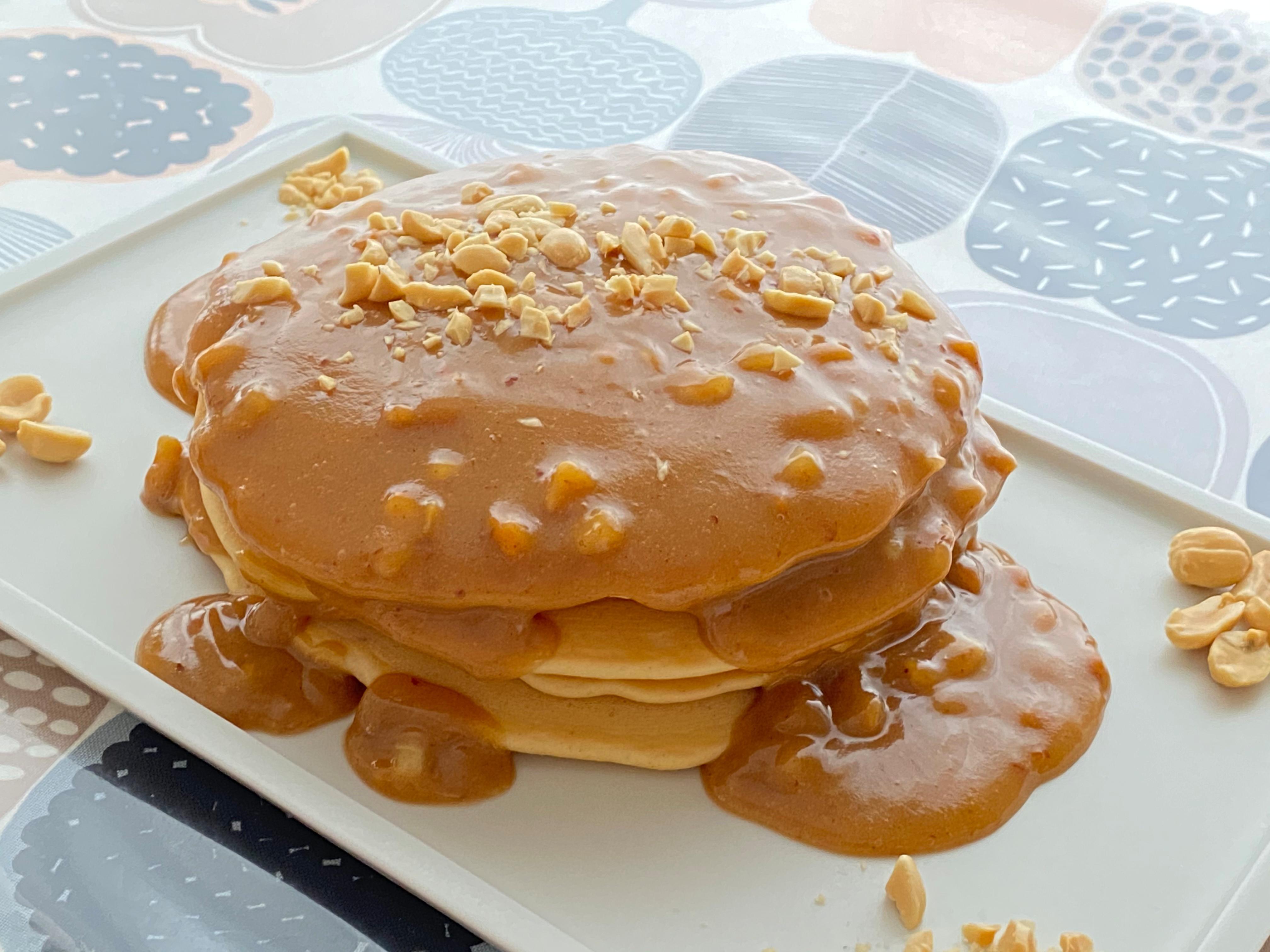 とろとろピーナッツバターの米粉パンケーキ グルテンフリーです 開催 米粉スイーツとカラダ幸せごはん Reday リディ 東京都新宿区 の21年4月レッスン情報 料理教室検索サイト クスパ