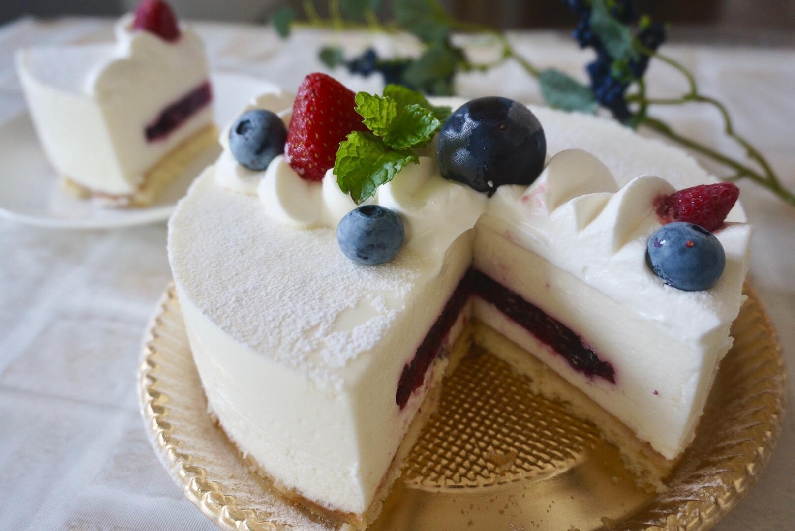 ベリーとチーズのムースケーキ 開催 Mom S Sweets 静岡県静岡市 の21年1月レッスン情報 料理教室検索サイト クスパ