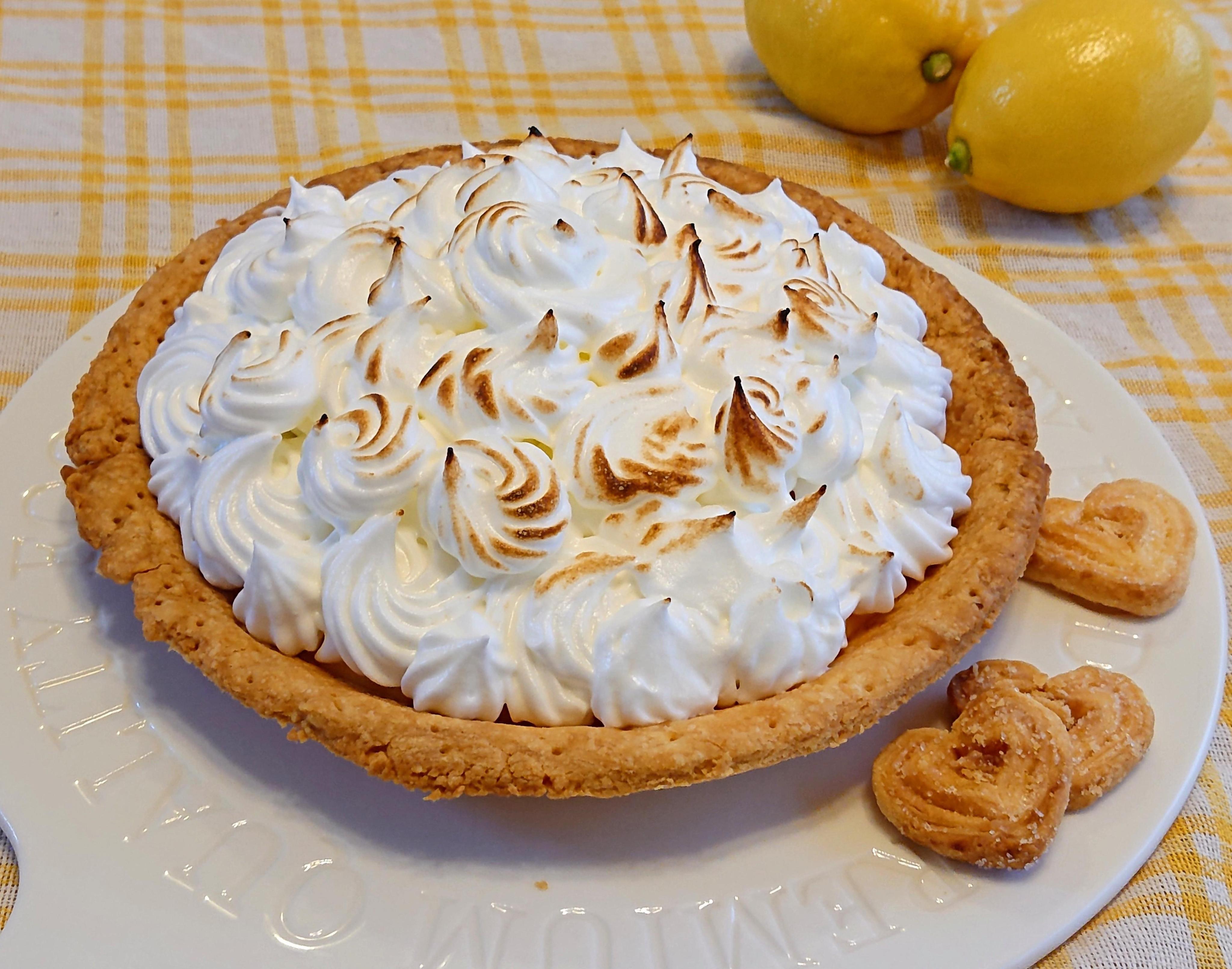 レモンメレンゲパイ 21 パイ皿 とパルミエ 19年4月26日 開催 カモミールお菓子パン教室 神奈川県横浜市泉区 の19年4月レッスン情報 料理教室検索サイト クスパ