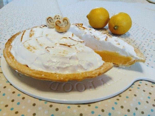 レモンメレンゲパイ（21㌢パイ皿）とパルミエ