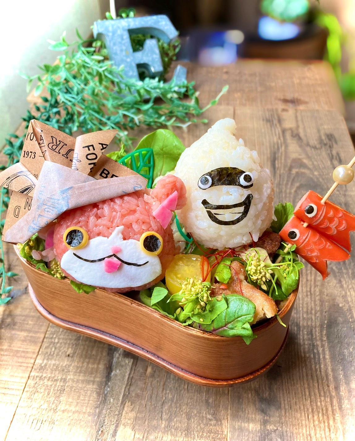 子供の日 妖怪ウォッチの愛されキャラ弁講座 21年4月24日 開催 愛され料理教室 東京都足立区 の21年4月レッスン情報 料理教室検索サイト クスパ