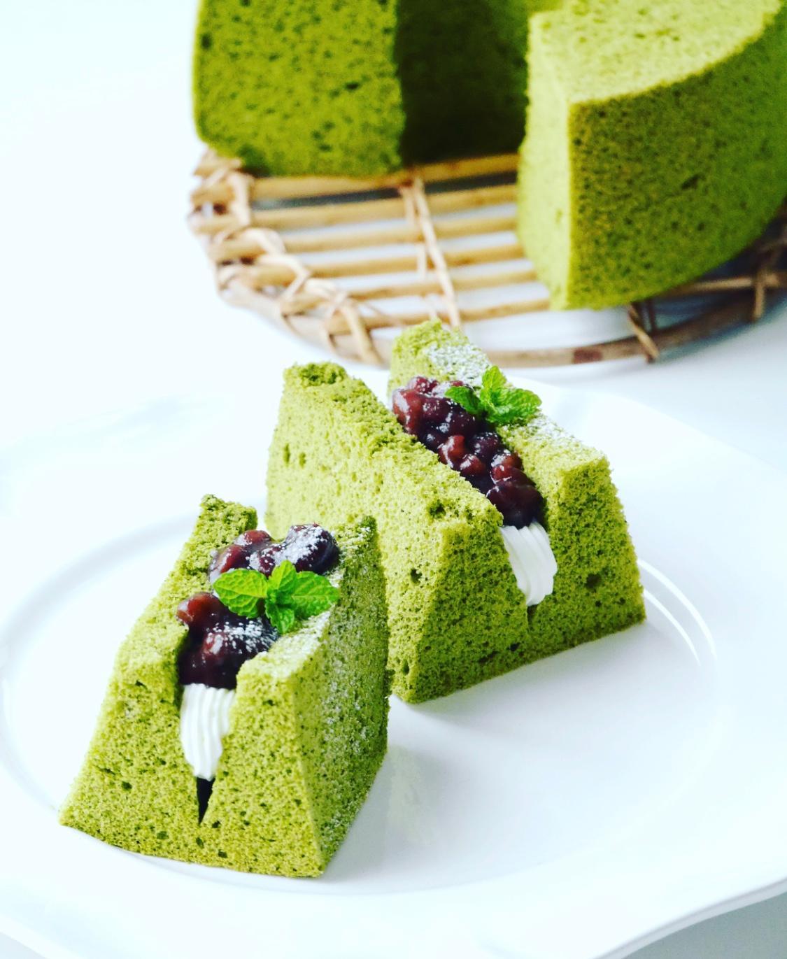 無料オンラインレッスン 抹茶シフォンケーキ 年4月21日 開催 お菓子教室プレシュ 東京都杉並区 の年4月レッスン情報 料理教室検索サイト クスパ