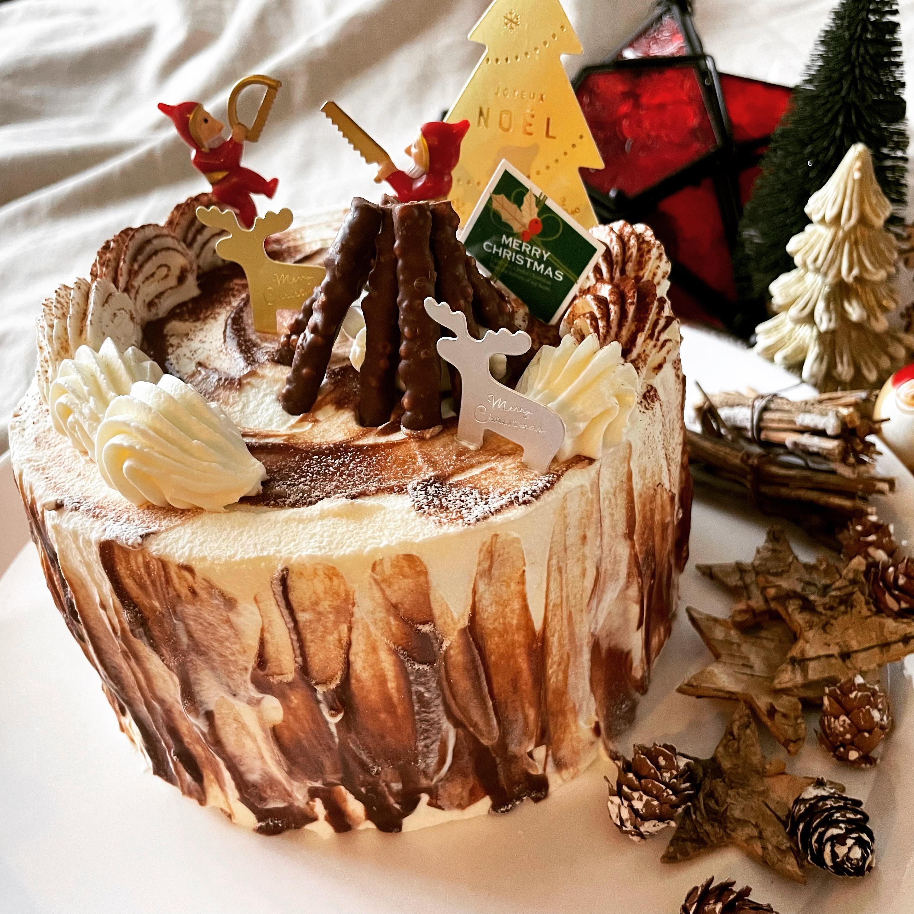 NUOLUX 12個 パーティーケーキデコレーションステンシル cake
