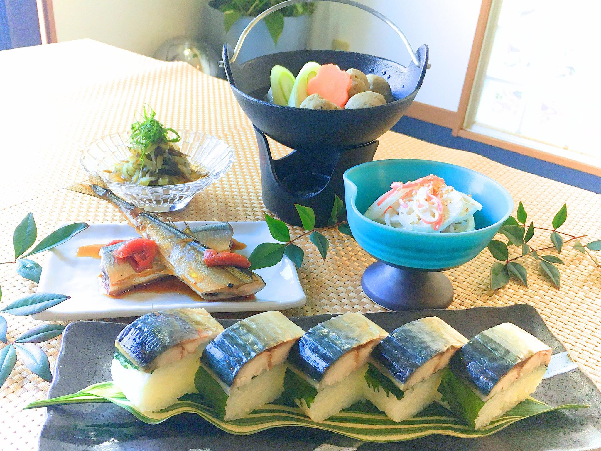 青魚を堪能 焼きさば寿司 さんま梅煮 鰯つみれ鍋と小鉢2品 開催 藤沢の台所 神奈川県藤沢市 の21年4月レッスン情報 料理教室検索サイト クスパ 青魚を堪能 焼きさば寿司 さんま梅煮 鰯つみれ鍋と小鉢2品 開催 藤沢の台所 神奈川県藤沢市 の21年4月レッスン情報 料理教室検索サイト クスパ