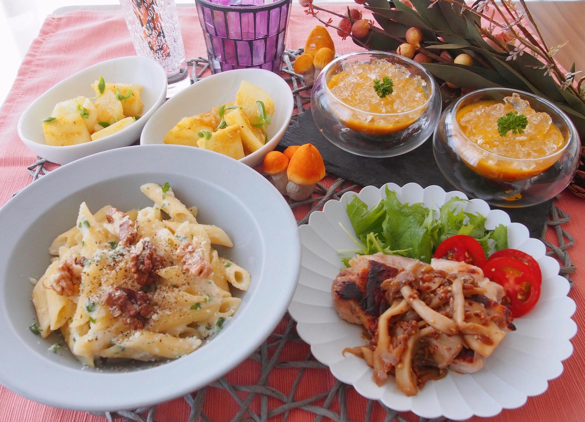 美腸おうちごはん 秋を愉しむヘルシーおもてなしごはん 開催 Soleil 美腸おうちごはん ロースイーツ 沖縄県南城市 の21年4月レッスン情報 料理教室検索サイト クスパ