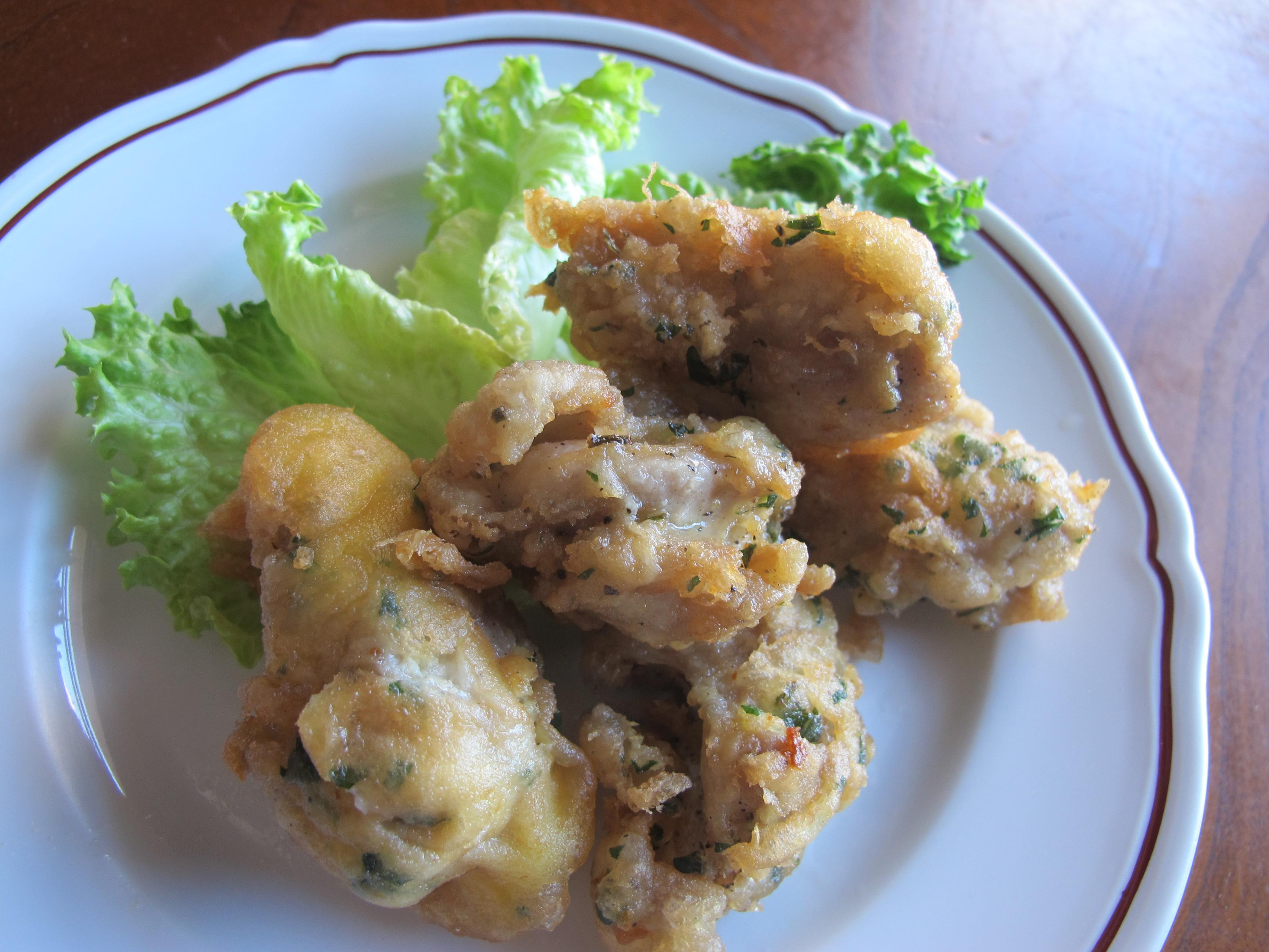 エビとピスタチオのニョッキ トスカーナ風鶏肉フリット他 21年3月26日 開催 ラフォンティーナ イタリア料理教室 東京都港区 の21年3月レッスン情報 料理教室検索サイト クスパ