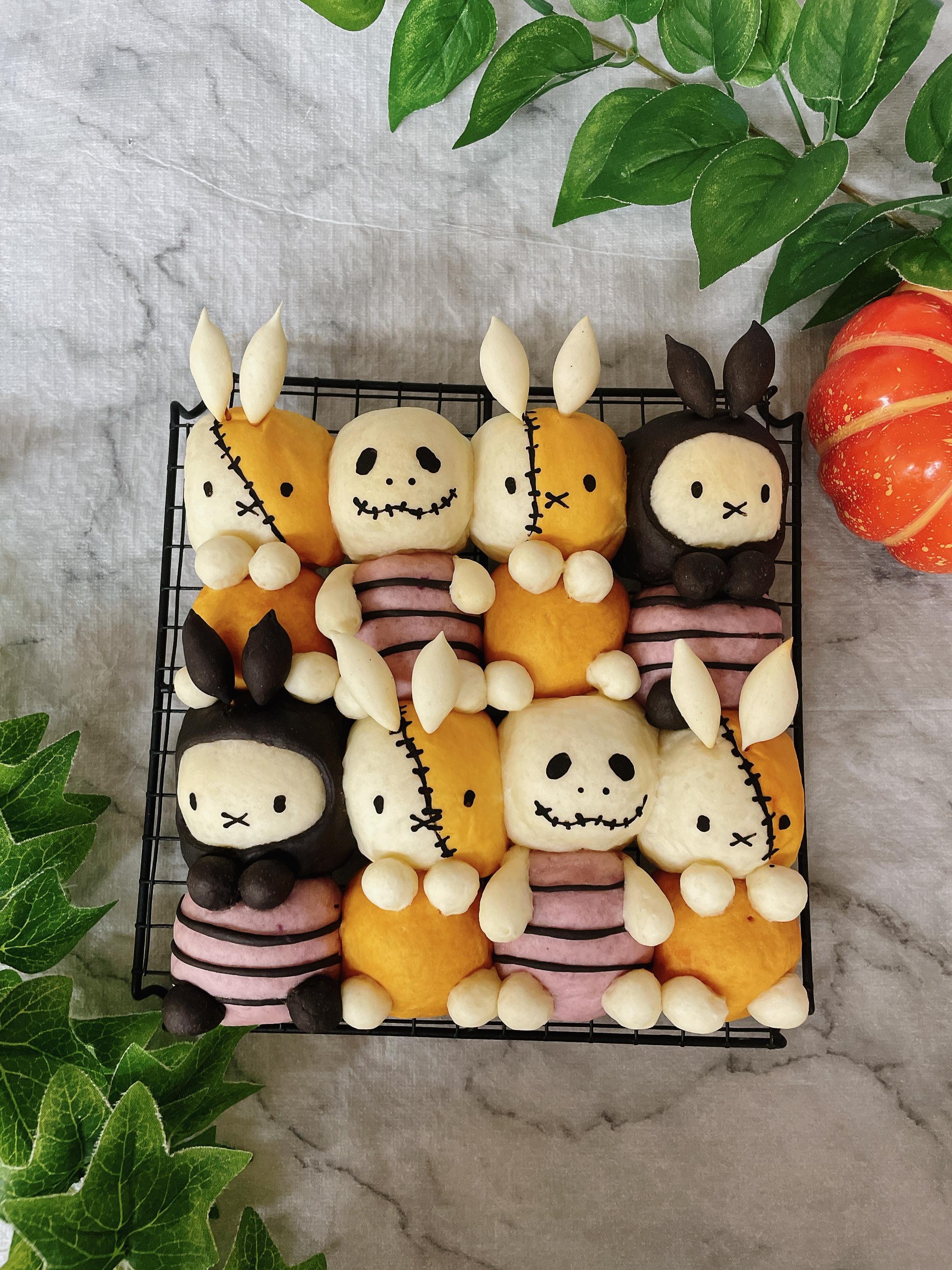 かわいいうさちゃんのハロウィンちぎりパン☆軽食付き』 (2024年10月18