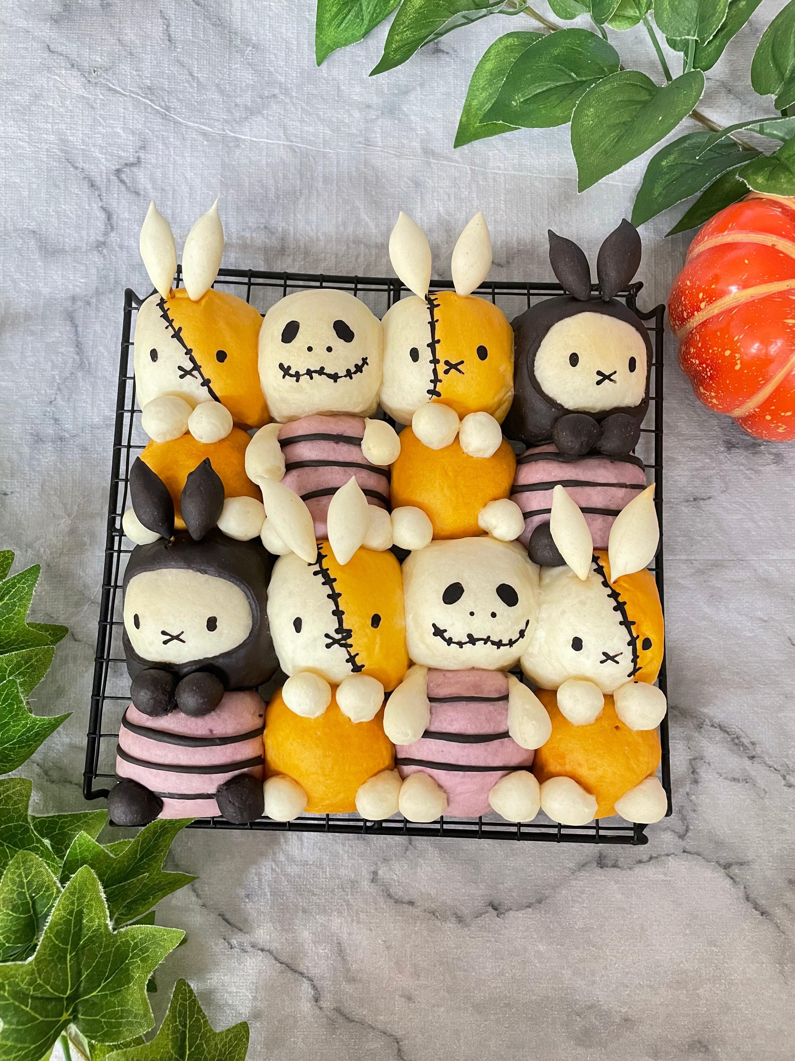 会場:千葉寺駅徒歩6分】かわいいうさちゃんのハロウィンちぎりパン