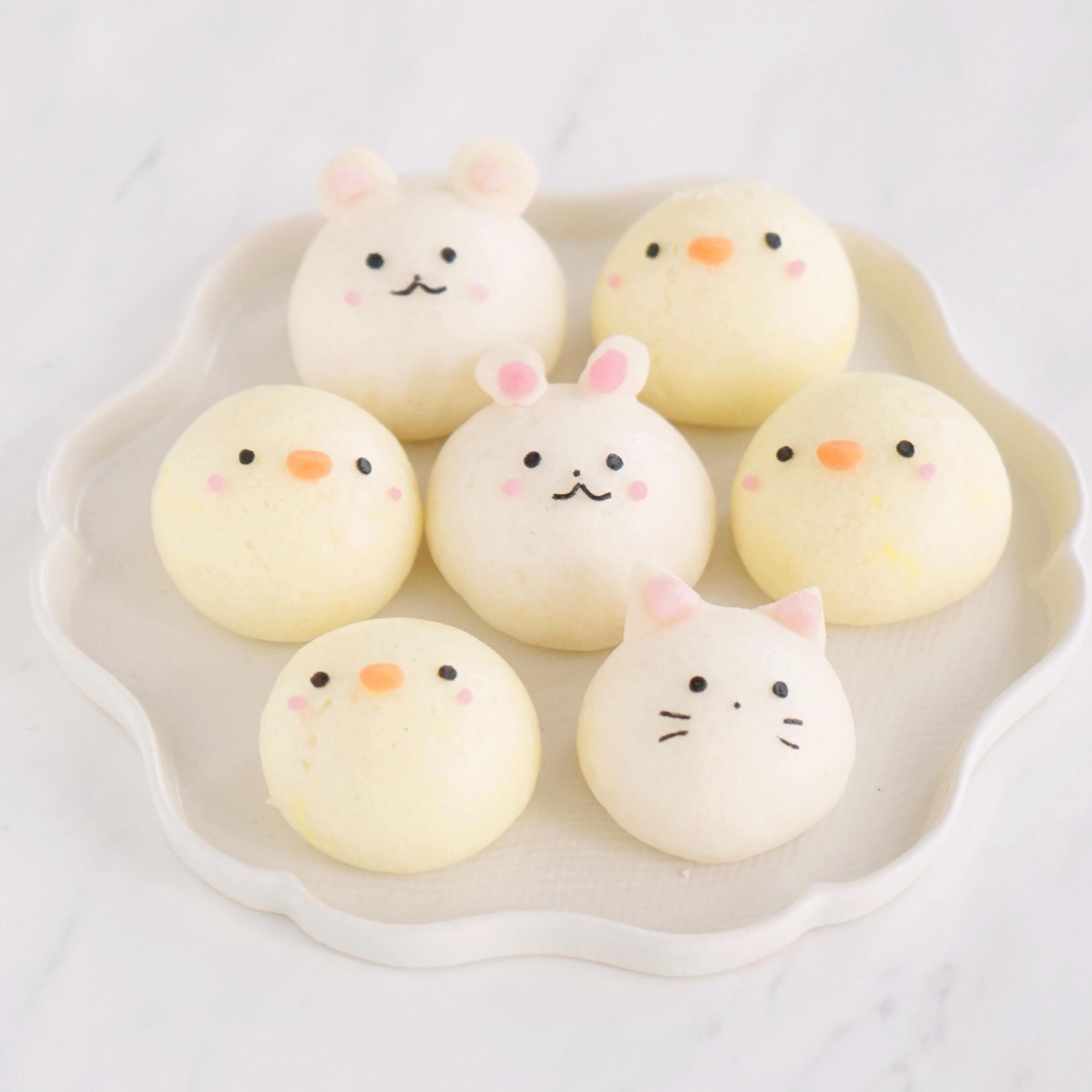 小さなお子様も初心者も可愛く作れる 動物たちのお饅頭作り 21年6月13日 開催 かわいい和菓子のお教室 Lino 東京都中央区 の21年6月レッスン情報 料理教室検索サイト クスパ