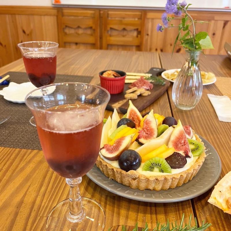 英語で秋のフルーツタルト アラカルト 21年11月14日 開催 学びサロンcozy Room 愛知県清須市 の21年11月レッスン情報 料理教室検索サイト クスパ