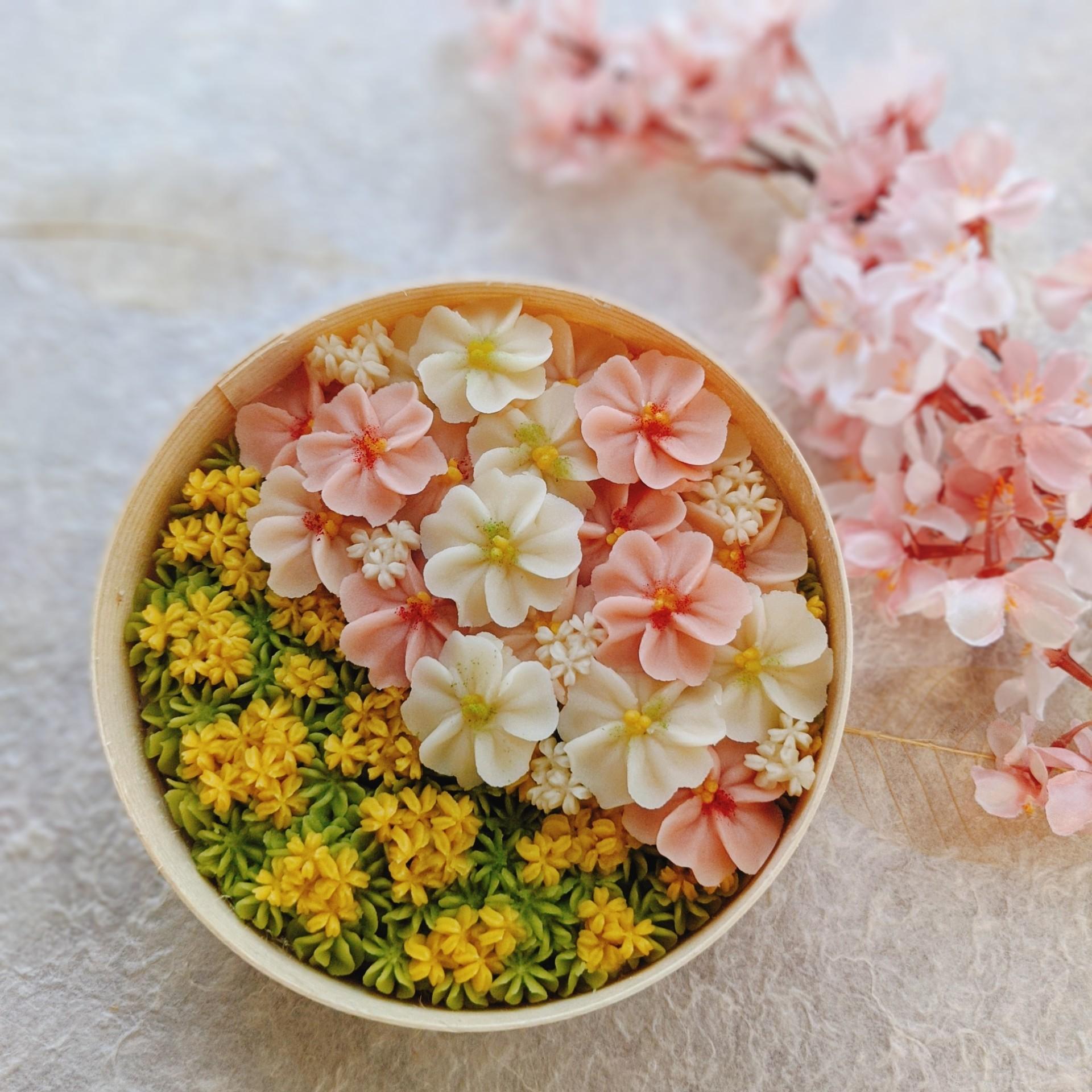 春の桜?おはぎレッスン』 (2024年3月12日...)開催 | あんこのお花 