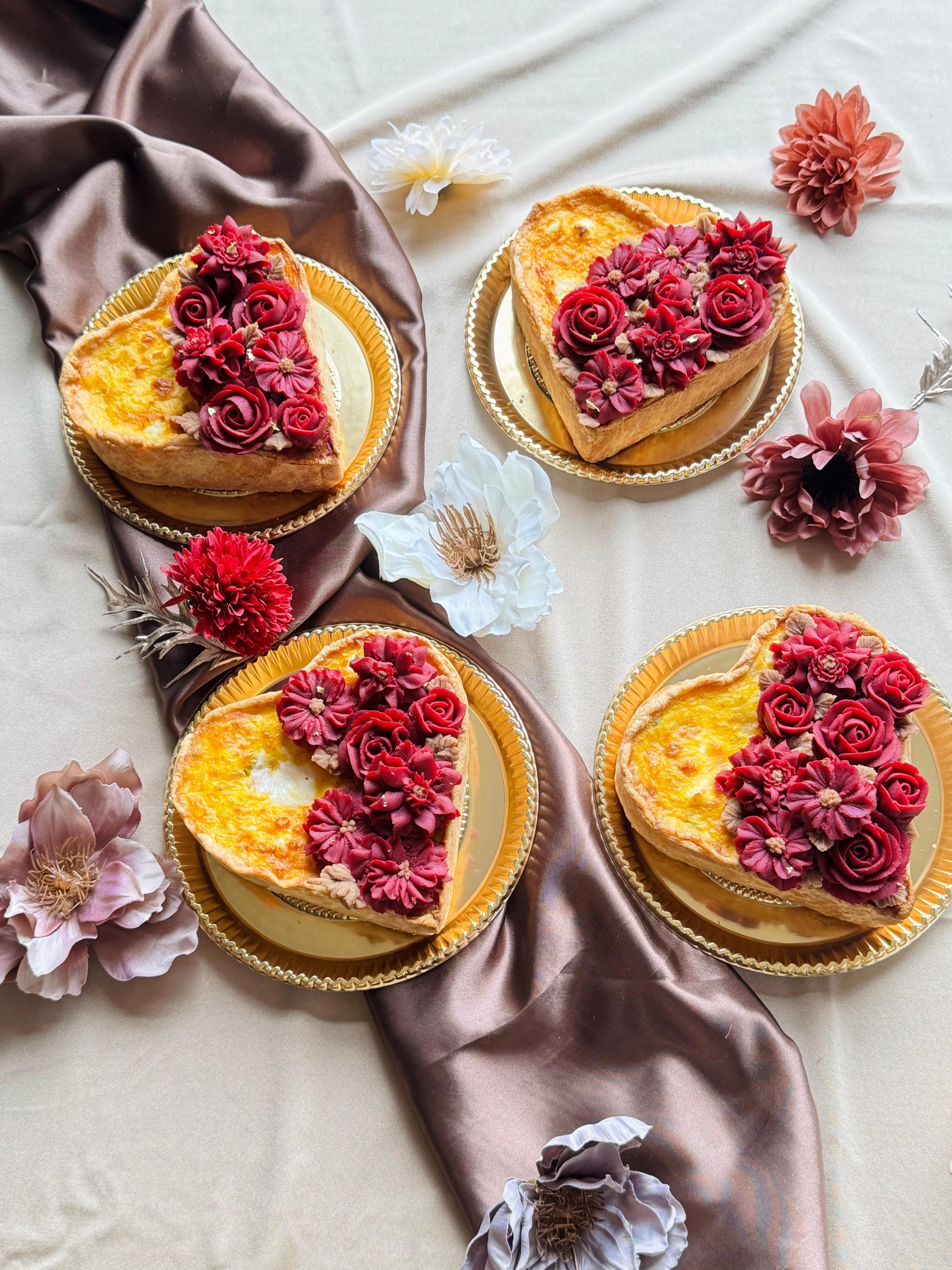 フラワーモンブラン＆フラワーキッシュ　動画レッスン フラワーモンブラン＆フラワーキッシュ動画レッスン