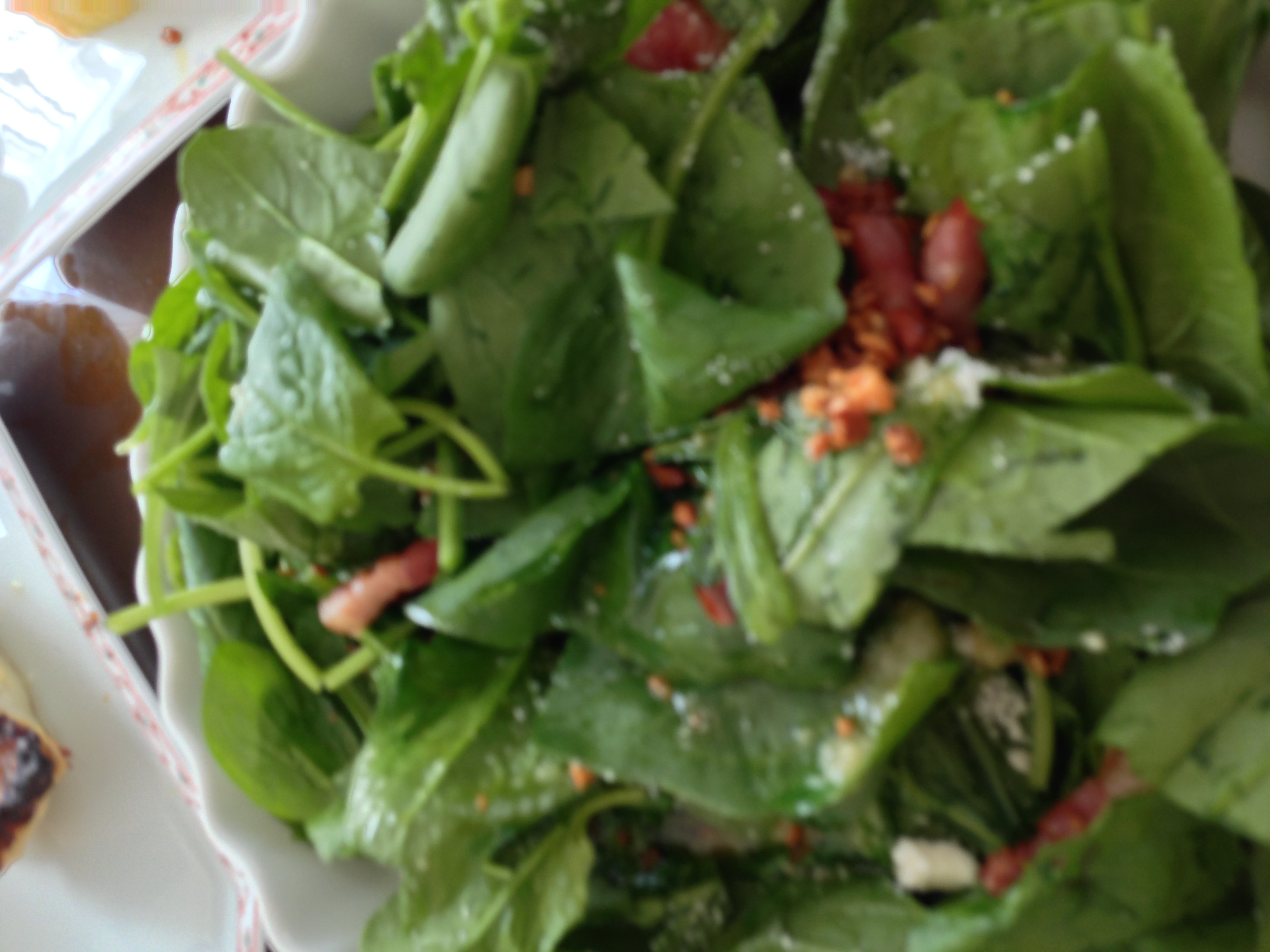 ほうれん草のペペロンチー風サラダのレシピ 作り方 丸山みな子 料理教室検索サイト クスパ