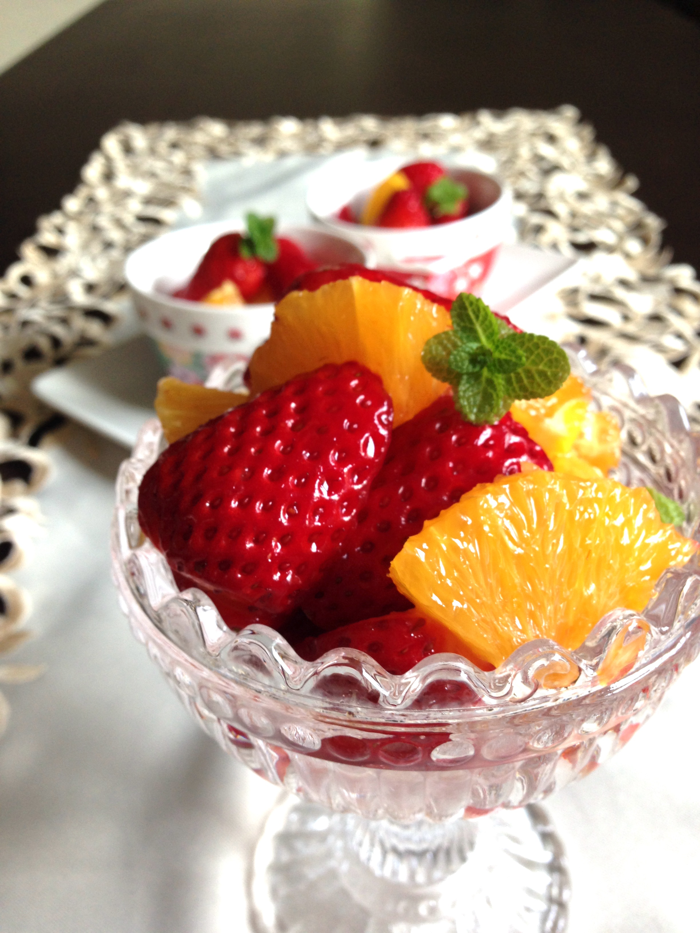 いちごのフルーツマリネのレシピ 作り方 鈴木志麻 料理教室検索サイト クスパ