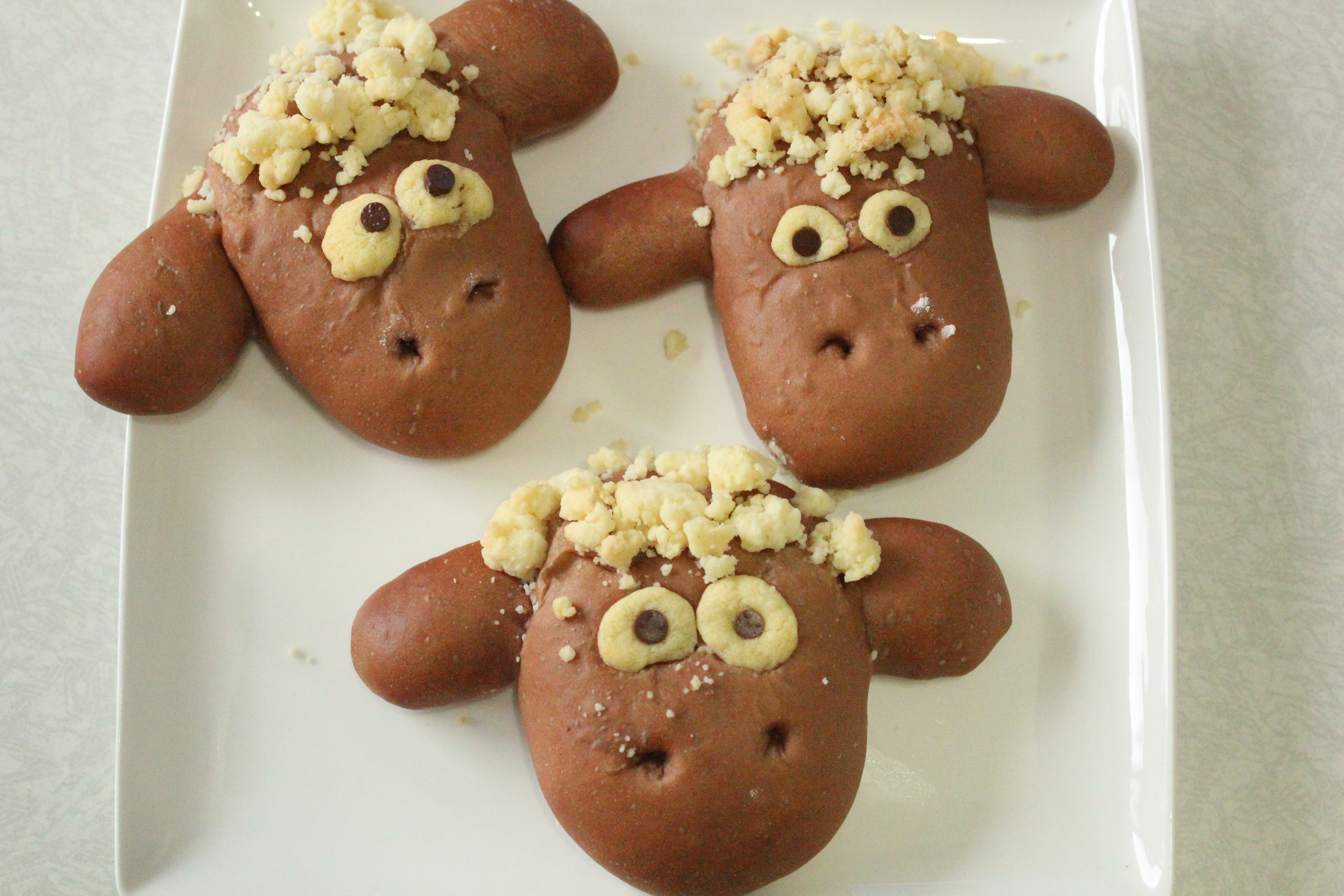 ひつじのショーンぱんのレシピ 作り方 まさちゃん 料理教室検索サイト クスパ