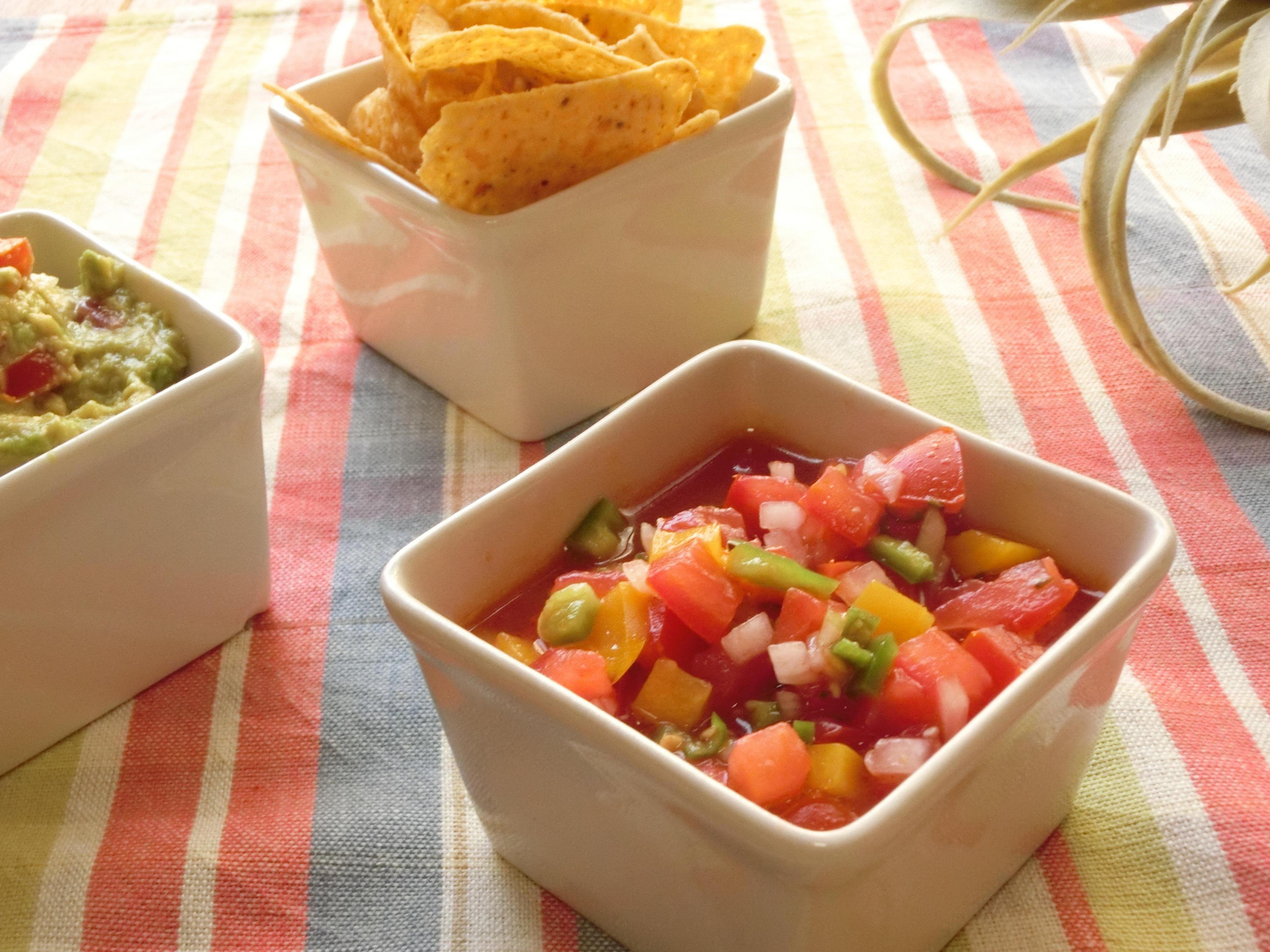 フレッシュトマトサルサのレシピ