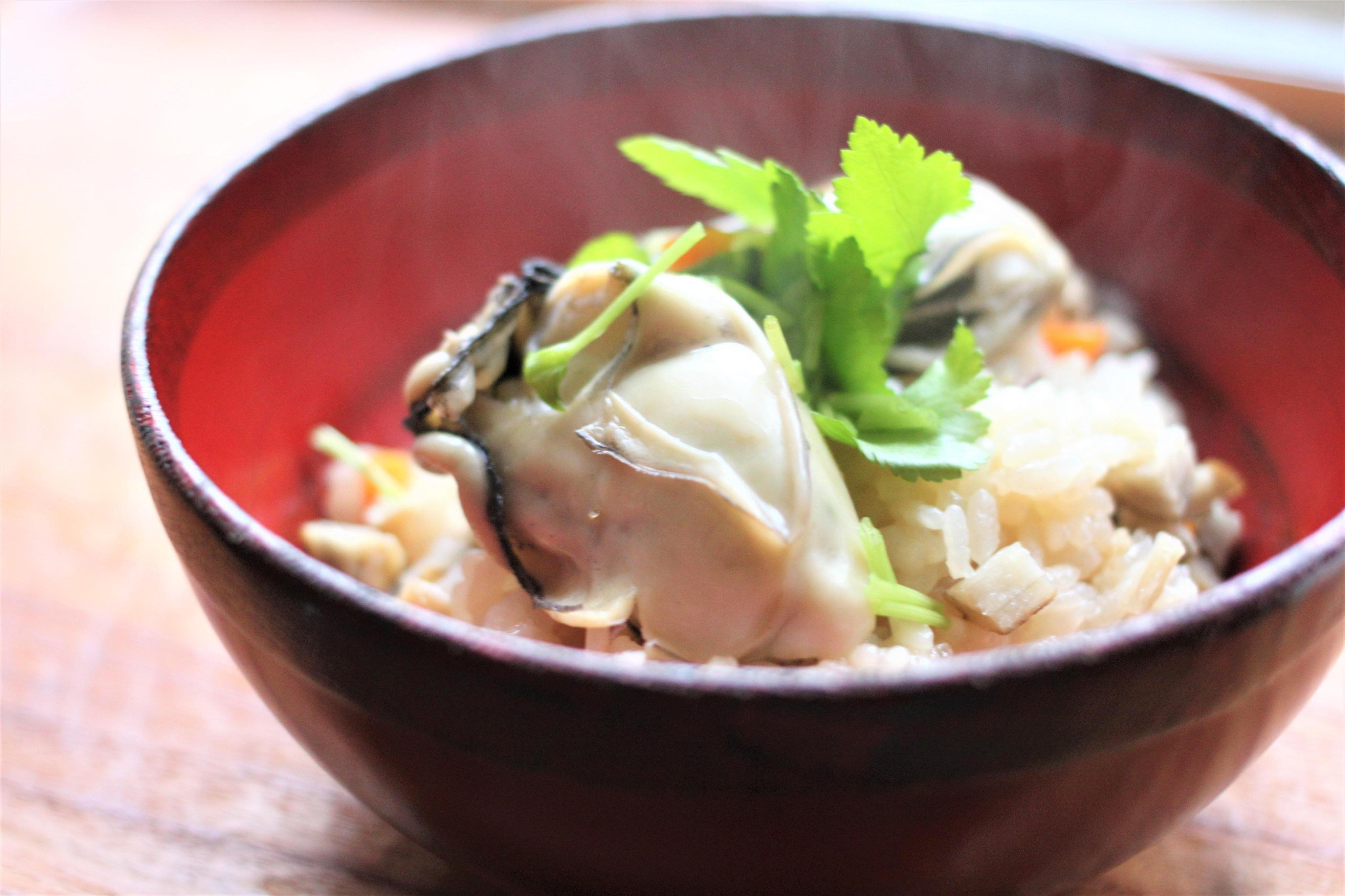 牡蠣ご飯（五目バージョン）のレシピ、作り方（佐藤 絵里子） 料理教室検索サイト「クスパ」
