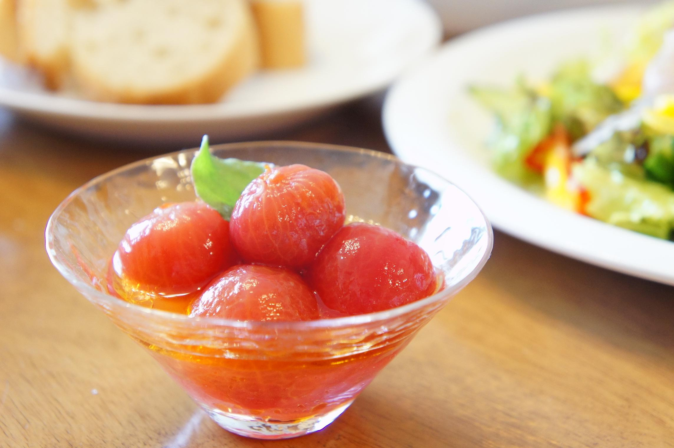 プチトマトの蜂蜜マリネのレシピ 作り方 小宮山 美香 料理教室検索サイト クスパ