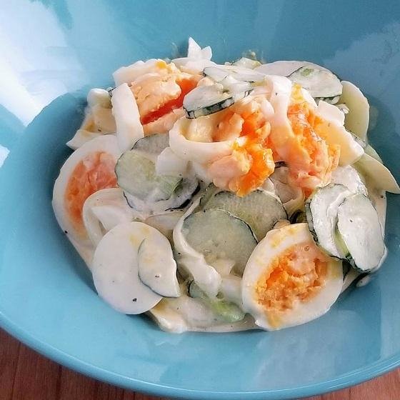 料理家のレシピ 母の味 きゅうりとゆで卵のサラダ の作り方 髙橋 眞季 クスパ