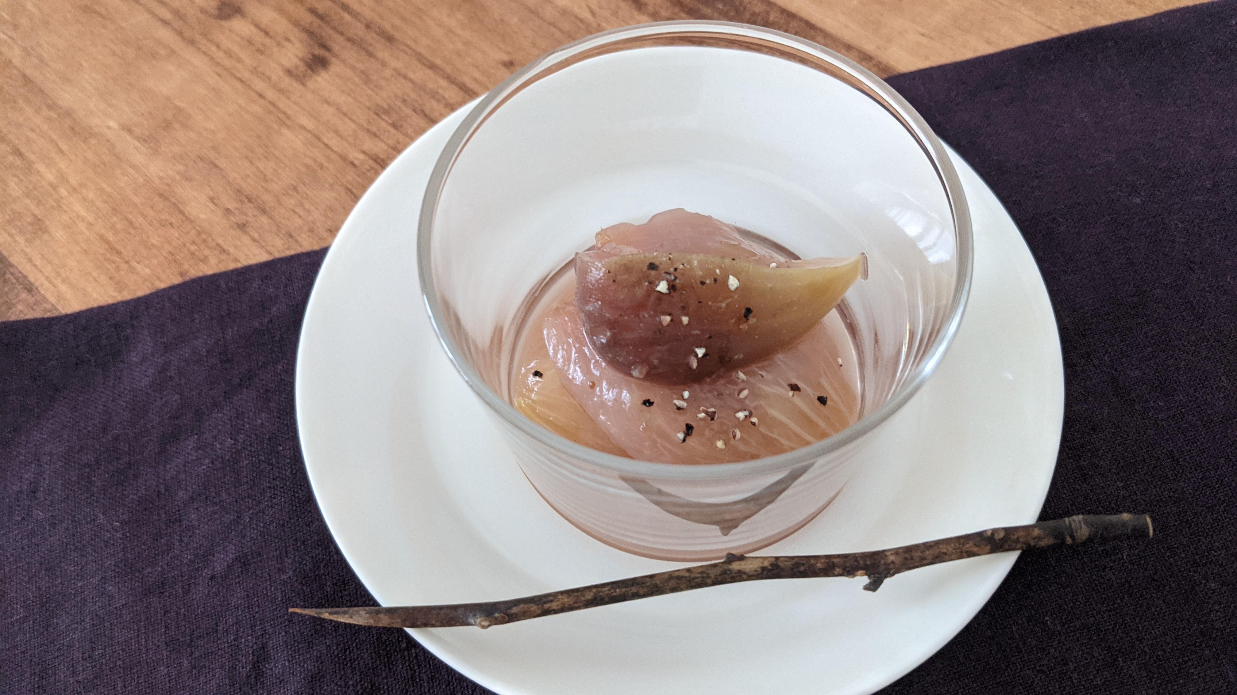 無花果のみりんコンポートのレシピ 作り方 永利裕子 ながとしひろこ 料理教室検索サイト クスパ