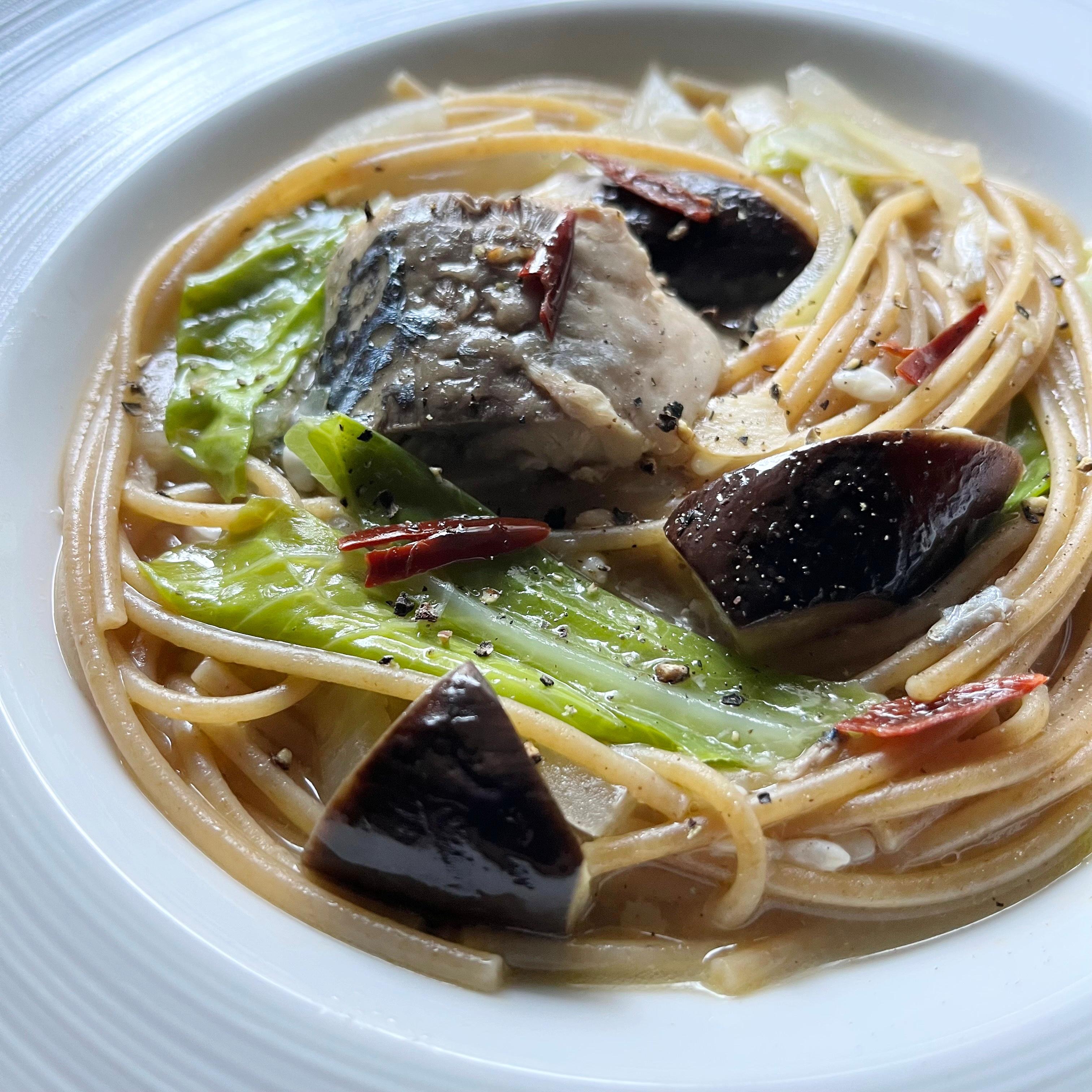 お家で作れる フライパン一つでスーパー簡単 塩麹スープパスタ の作り方 さいとう かおり クスパ