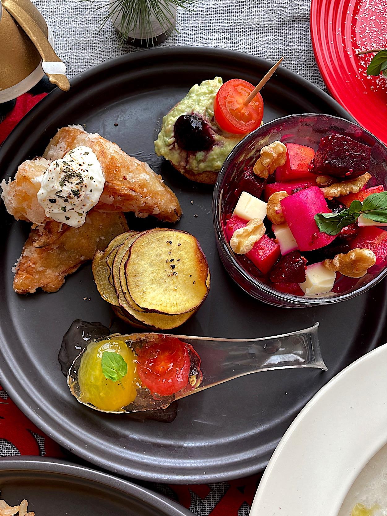 ビーツとリンゴのスローのレシピ