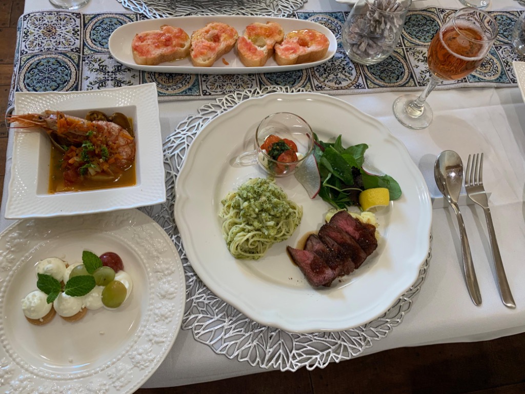 クリスマスディナー19のレッスンに参 料理とお菓子の教室 Salon De Cheri クスパ